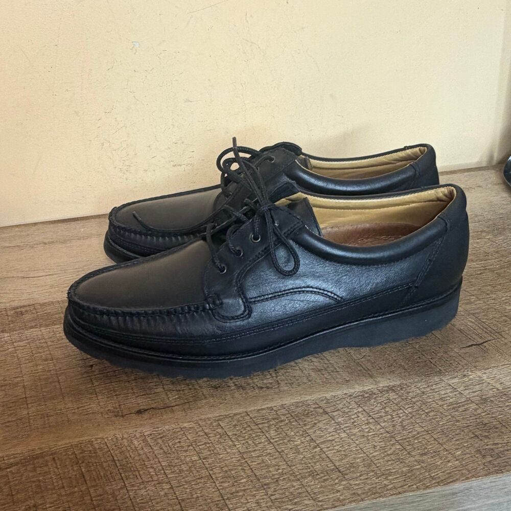 Alden 817 Handsewn black Moccasin Oxfords Men’s size 12 B shoes